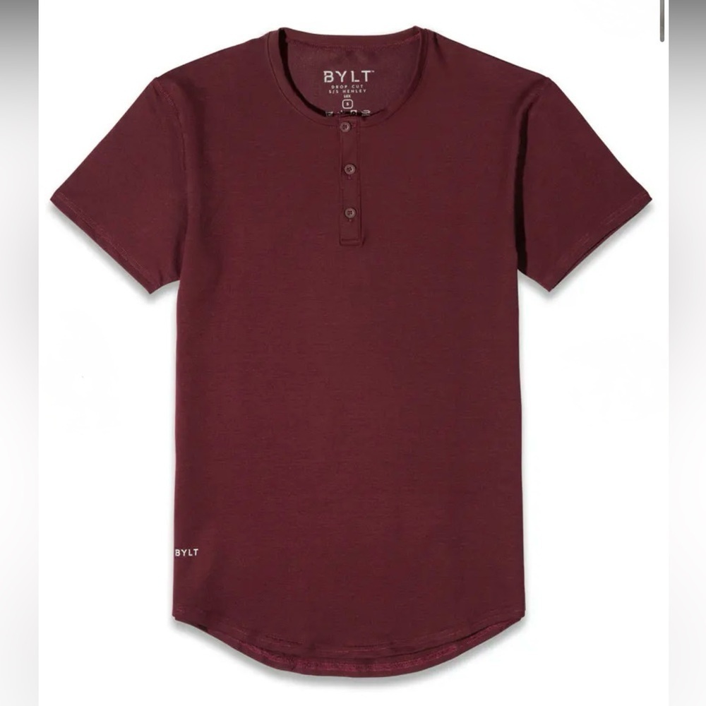 BYLT Basics LUX Henley Tee – Size Large – Excellent Like-New Condition